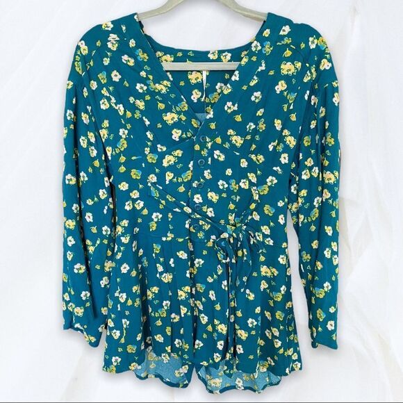 Free People (0) L’amour Printed Romper - Picture 5 of 9